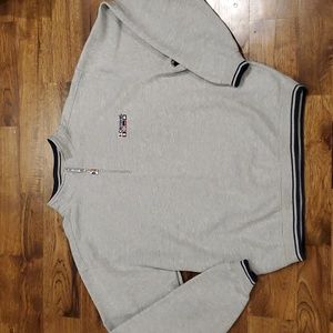 Adult unisex Carnival embroidered 1/4 zip sweatshirt size L/XL